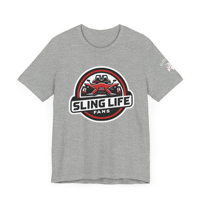Sling Life Fans Official Logo Unisex Jersey Short Sleeve Tee - Sling Life Fans