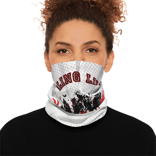 Sling Life Skull w/Flames Lightweight Neck Gaiter - Sling Life Fans