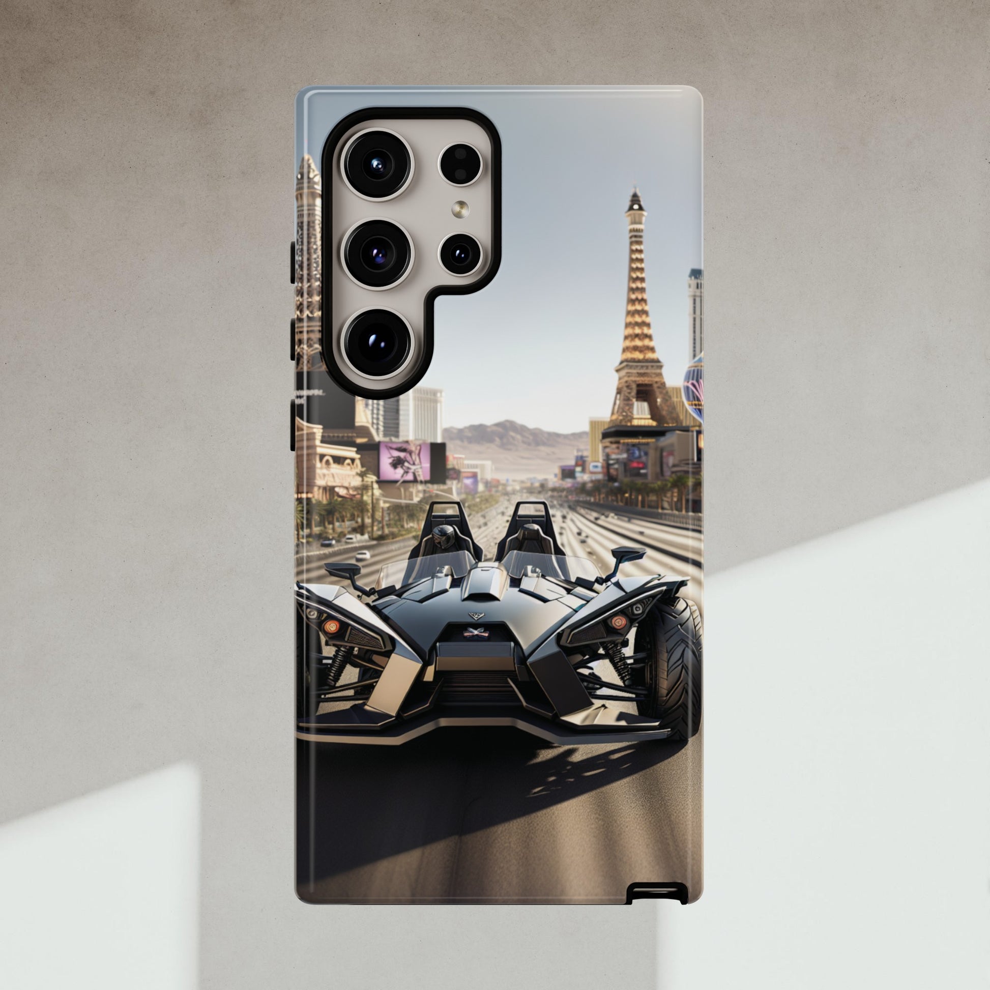 Polaris Slingshot Vegas Strip Tough Phone Case - Sling Life Fans
