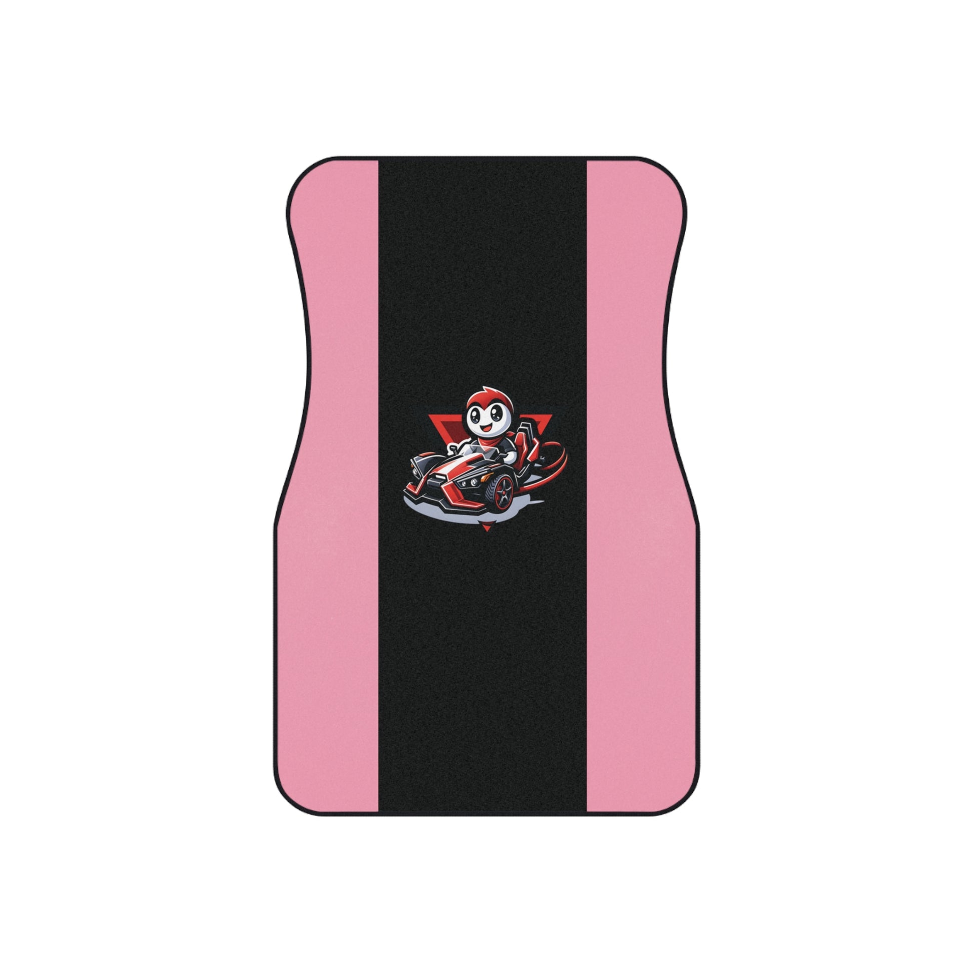 Pink & Black Logo Car Mats - Sling Life Fans