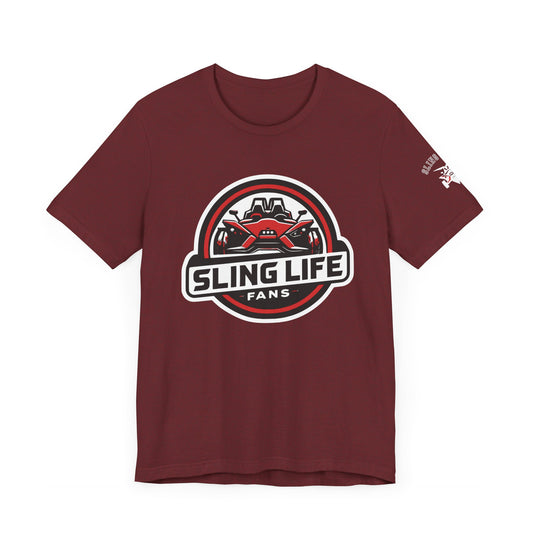 Sling Life Fans Official Logo Unisex Jersey Short Sleeve Tee - Sling Life Fans