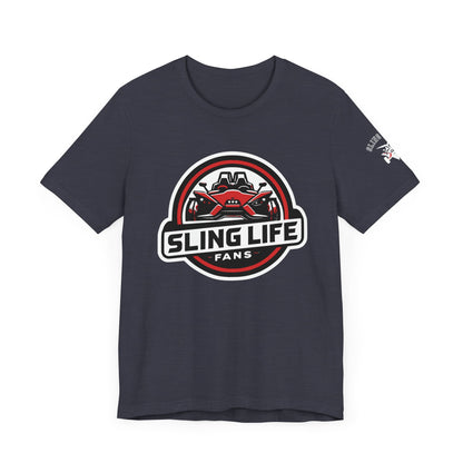 Sling Life Fans Official Logo Unisex Jersey Short Sleeve Tee - Sling Life Fans