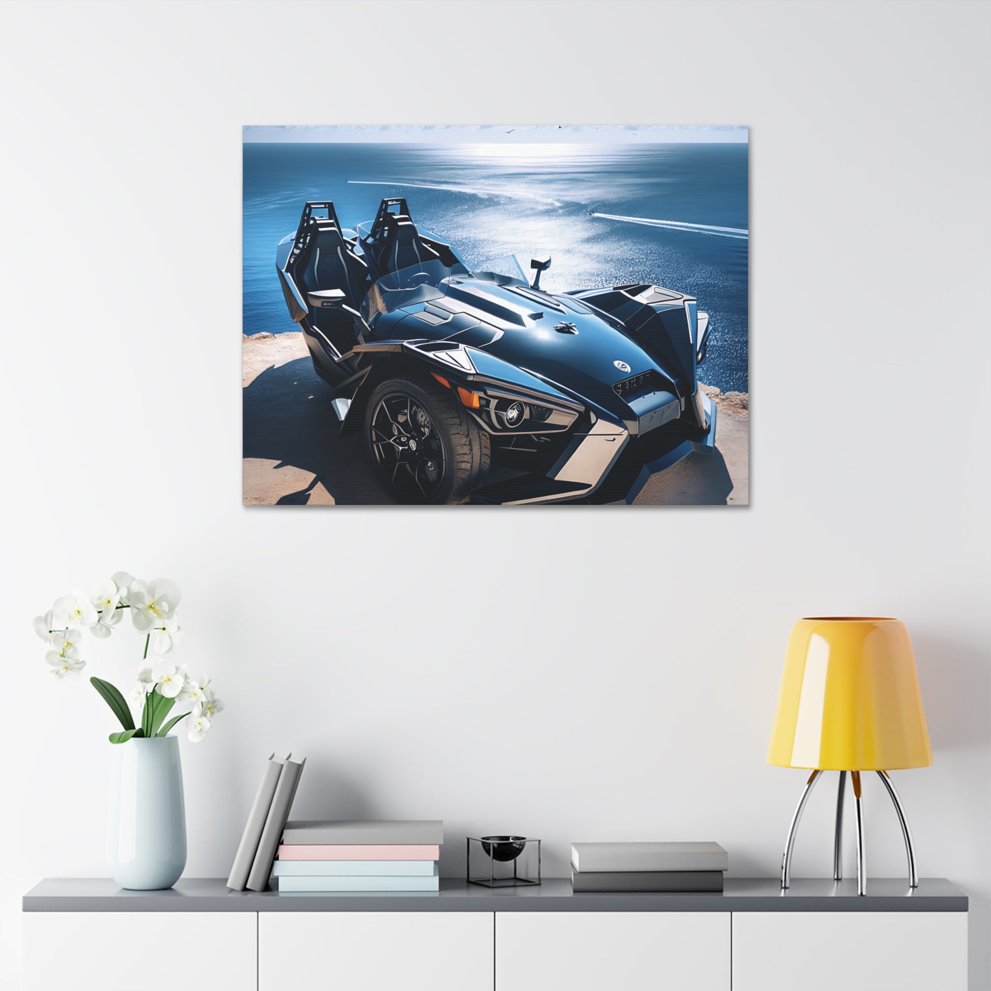 Polaris Slingshot Oceanside View Canvas - Sling Life Fans