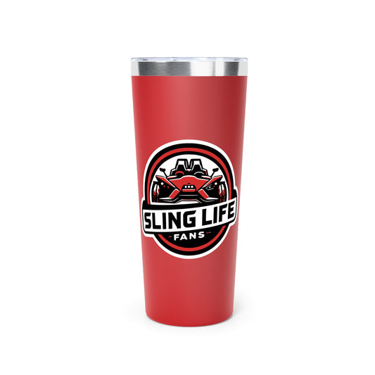 Sling Life Fans Logo Insulated Tumbler, 22oz - Sling Life Fans