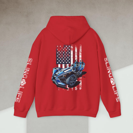 American Pride Hooded Sweatshirt - Sling Life Fans