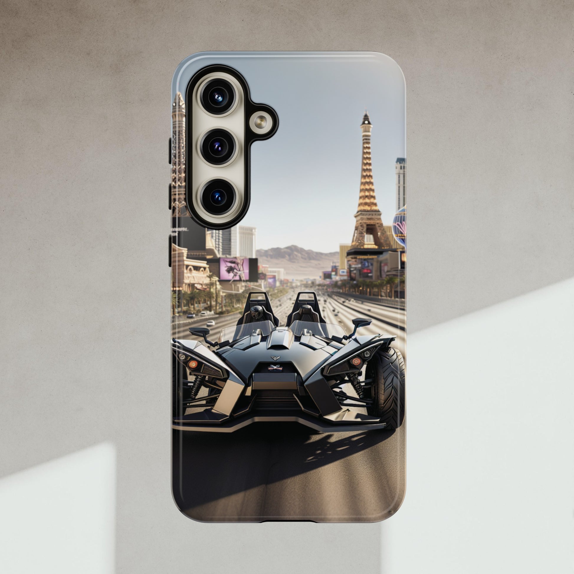 Polaris Slingshot Vegas Strip Tough Phone Case - Sling Life Fans