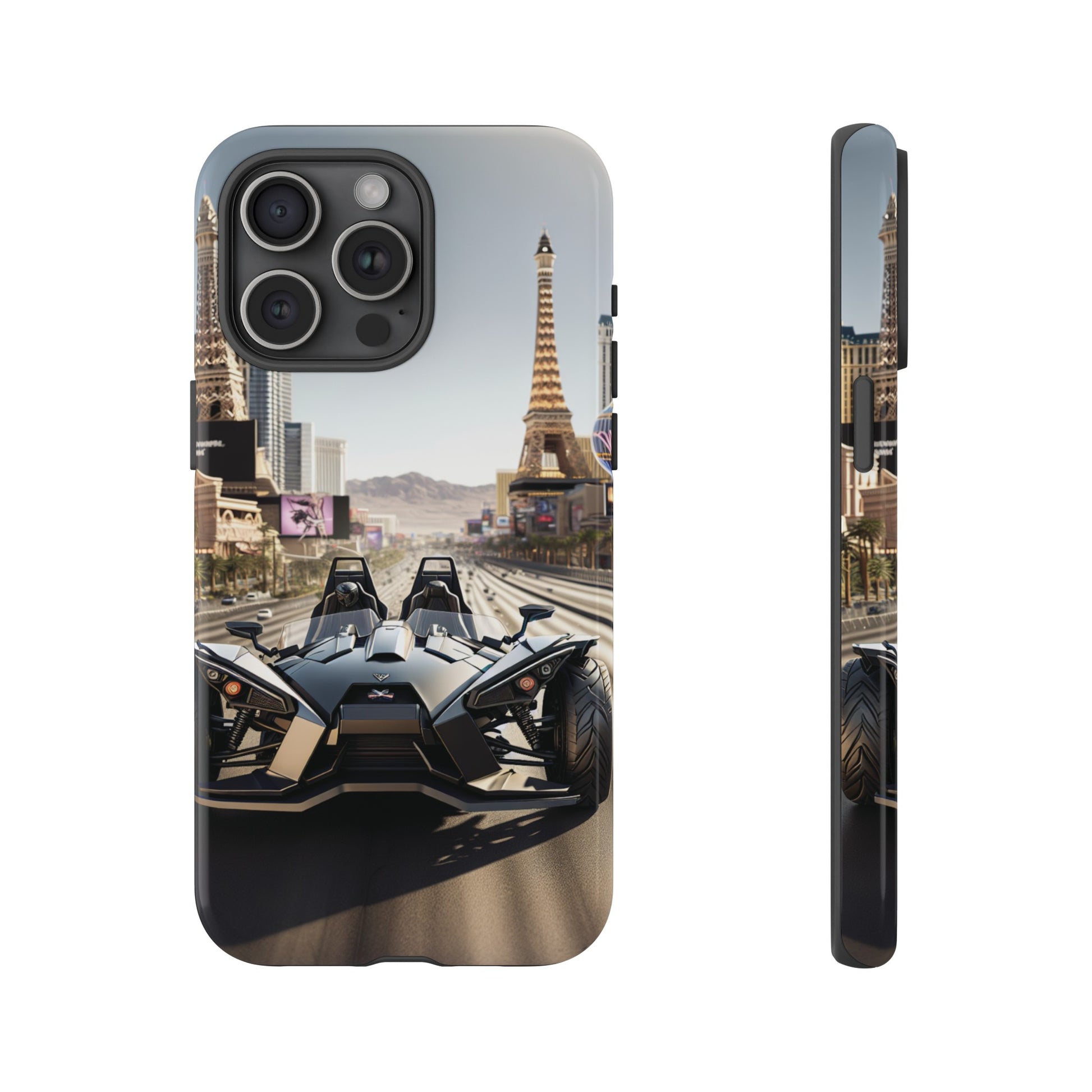 Polaris Slingshot Vegas Strip Tough Phone Case - Sling Life Fans