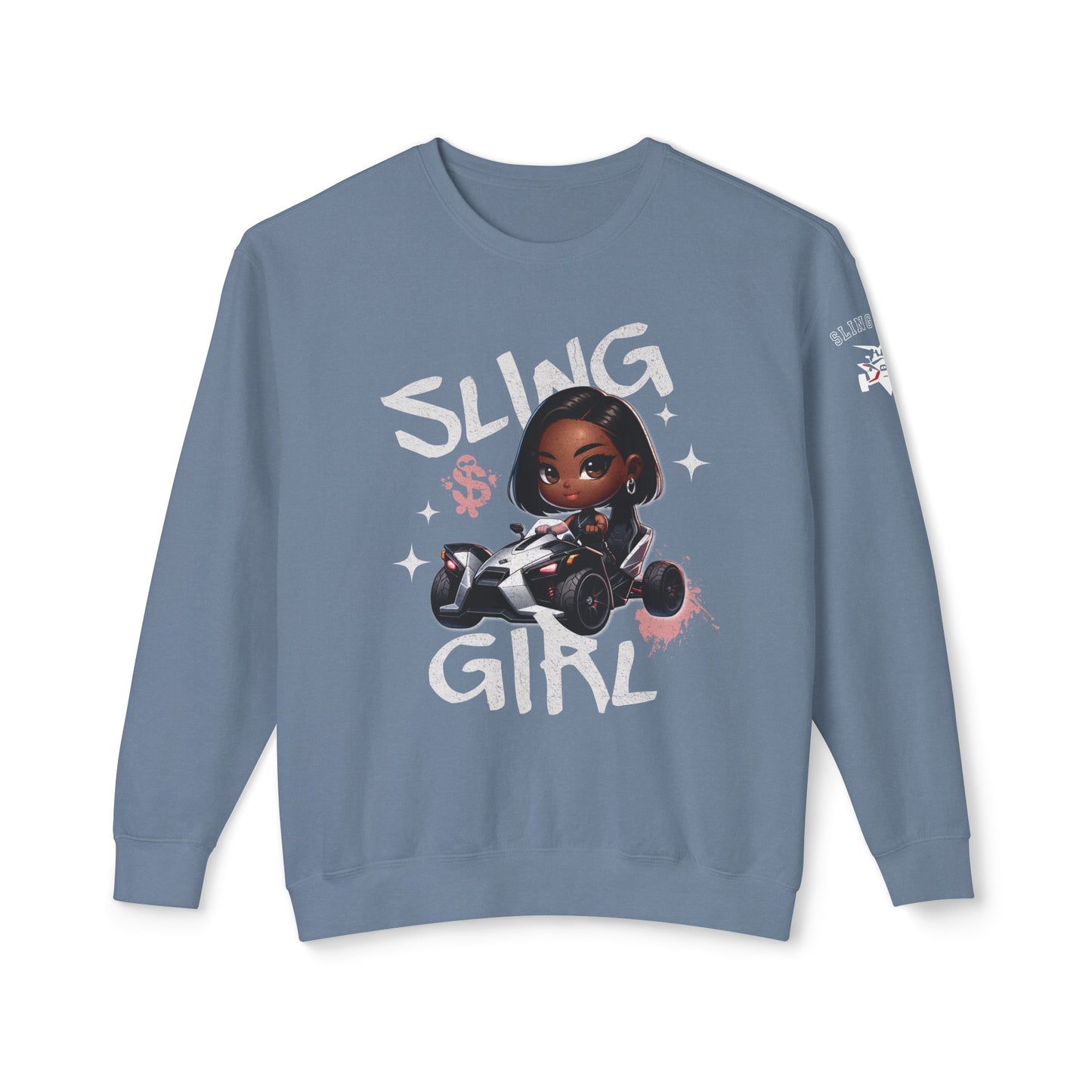 Chibi Girl Sling Life Sweatshirt - Sling Life Fans