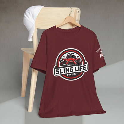 Sling Life Fans Official Logo Unisex Jersey Short Sleeve Tee - Sling Life Fans
