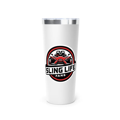 Sling Life Fans Logo Insulated Tumbler, 22oz - Sling Life Fans
