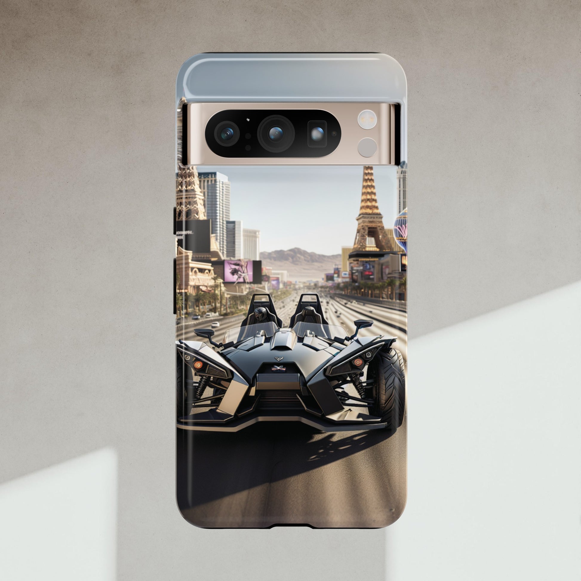 Polaris Slingshot Vegas Strip Tough Phone Case - Sling Life Fans