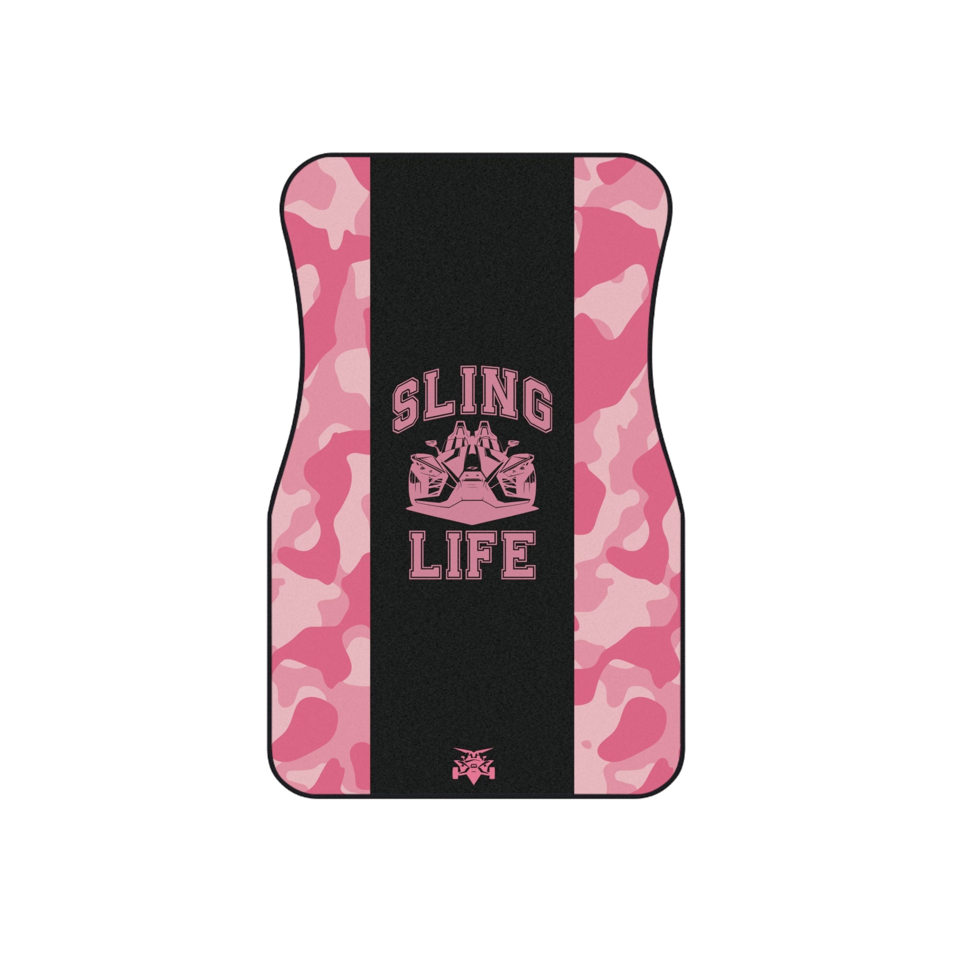 Pink Camoflauge Car Mats - Sling Life Fans