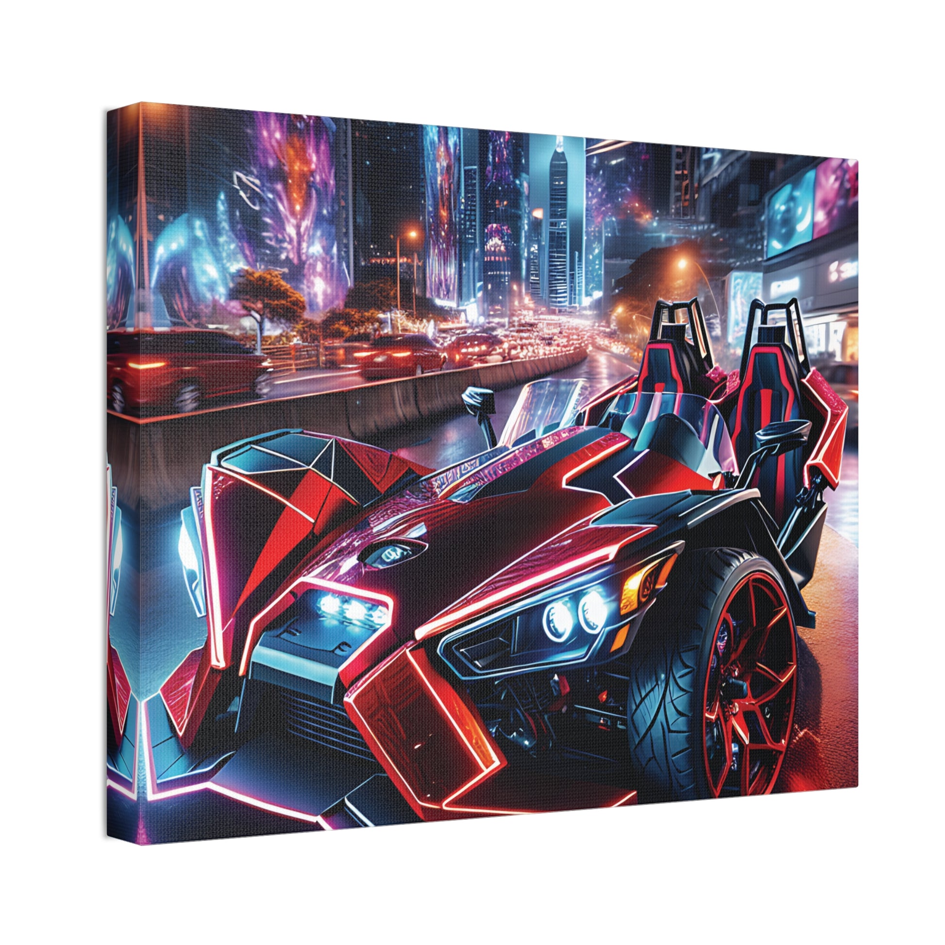 Polaris Slingshot Neon Lights Canvas - Sling Life Fans