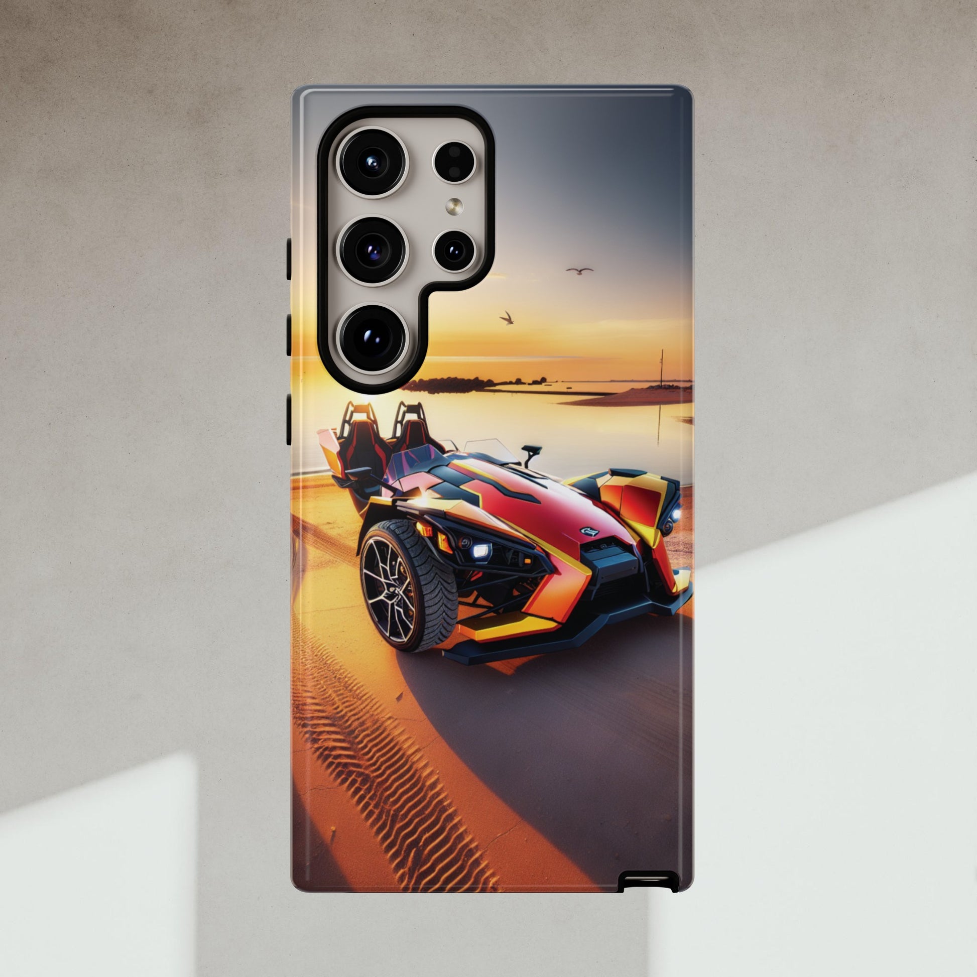 Polaris Slingshot Ocean Sunset Tough Phone Case - Sling Life Fans