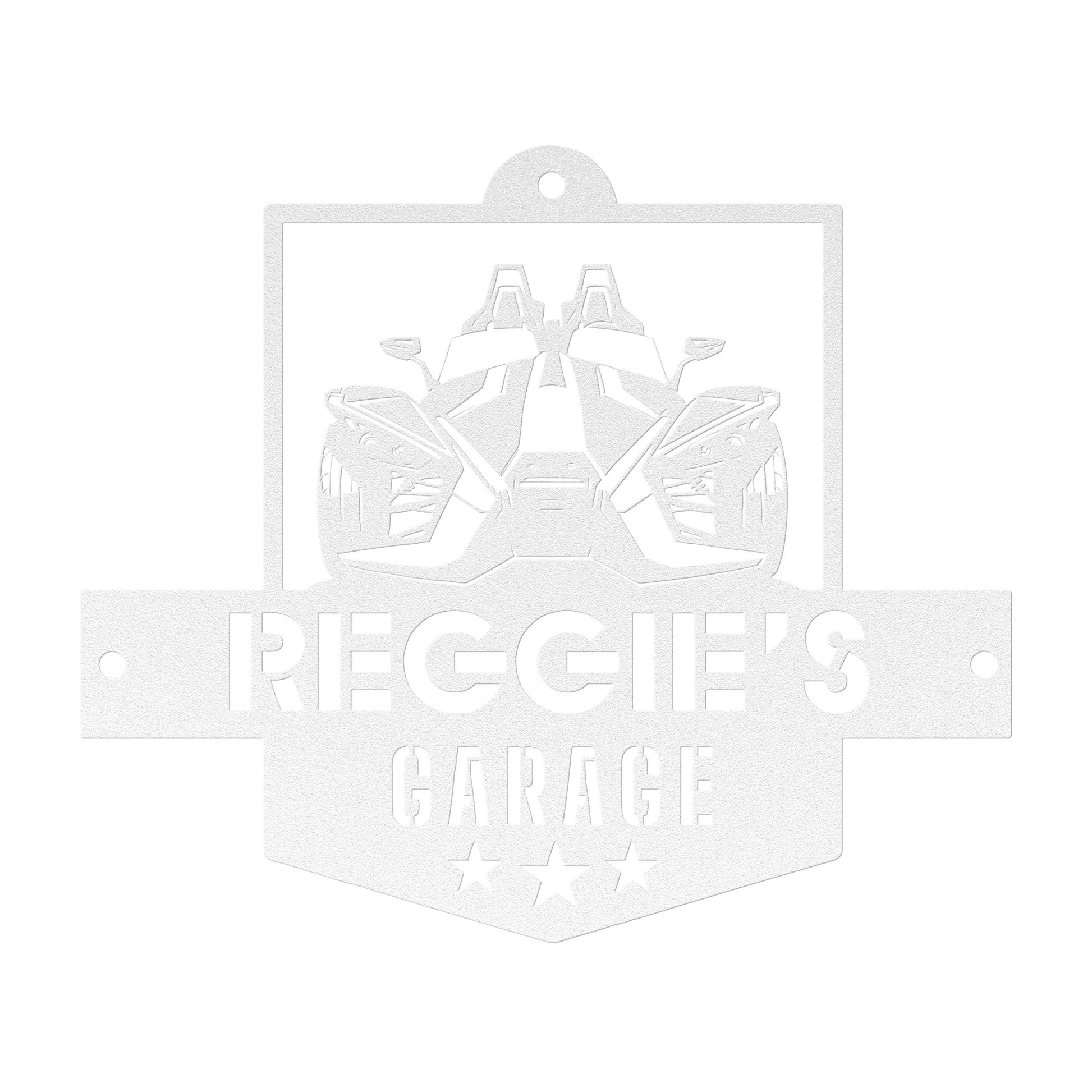 Customized Name Slingshot Gargage Metal Sign - Sling Life Fans