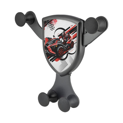 Red & Black Slingshot Graphic Wireless Car Charger - Sling Life Fans