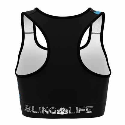 Chibi Girl Sling Life Sports Bra - Sling Life Fans