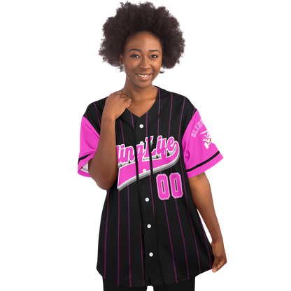 Pink 00 F's Given Baseball Jersey - Sling Life Fans