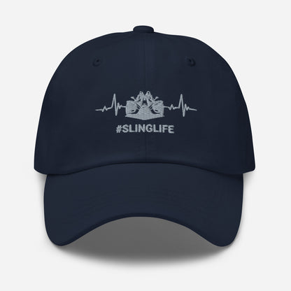 Slingshot Heartbeat Embroidered Hat - Sling Life Fans