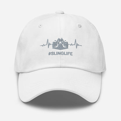 Slingshot Heartbeat Embroidered Hat - Sling Life Fans