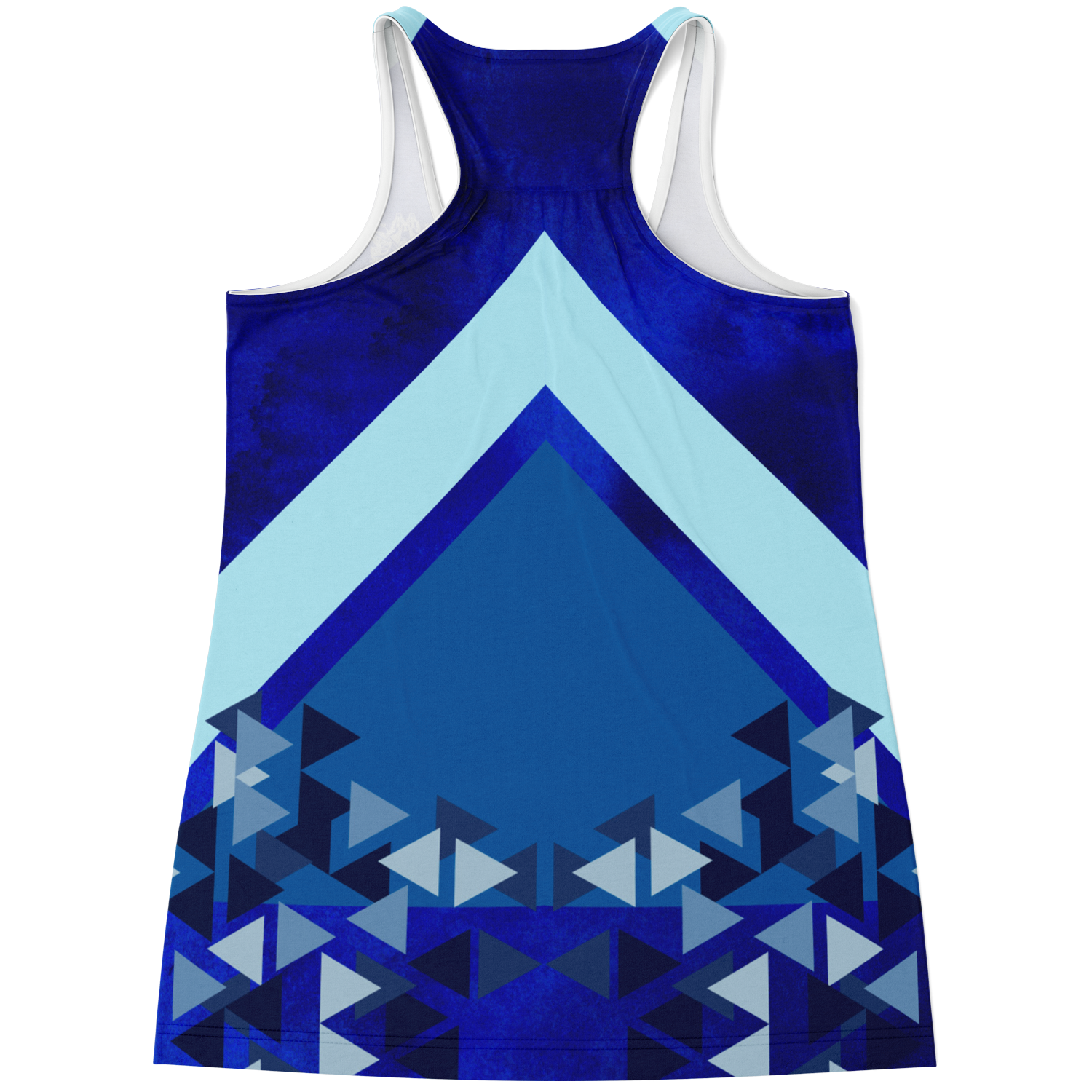 Blue Chevron Sling Life Tank Top - Sling Life Fans
