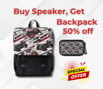 Buy Bluetooth Speaker, Get Backpack Half Off - Sling Life Fans