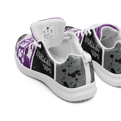 Black & Purple Urban Sling Life Women’s Athletic Shoes