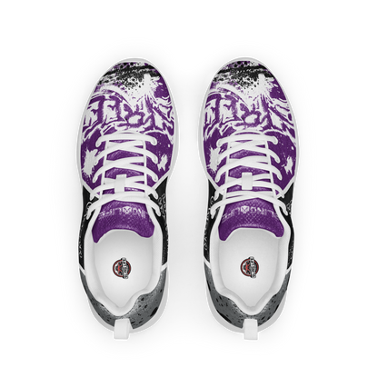Black & Purple Urban Sling Life Women’s Athletic Shoes